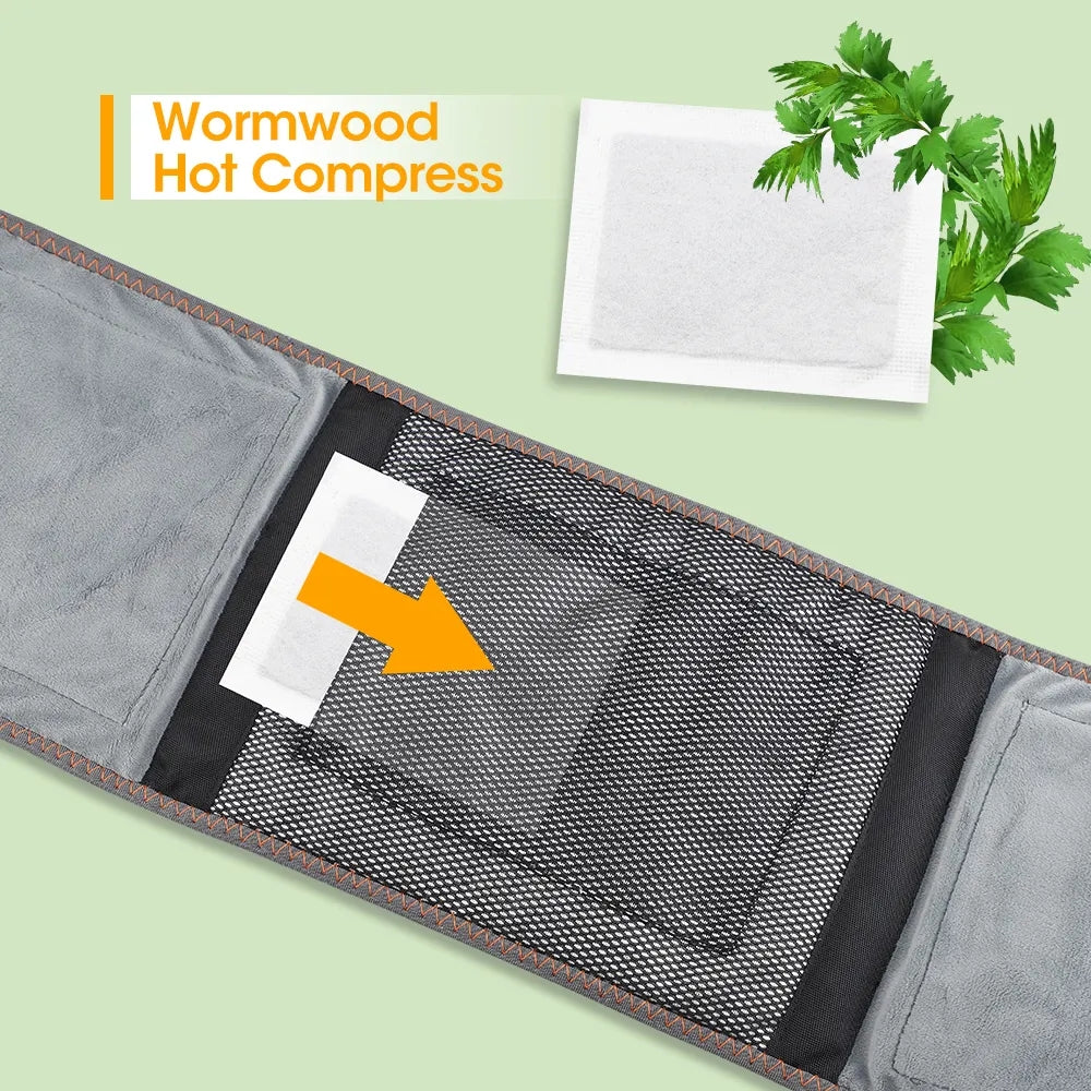 VYHŘÍVANÝ MASÁŽNÍ BEDERNÍ PÁS