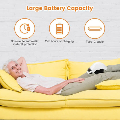 KOMPREFIT HEAT: BEZDRÁTOVÝ MASÁŽNÍ PŘÍSTROJ NA KOLENA