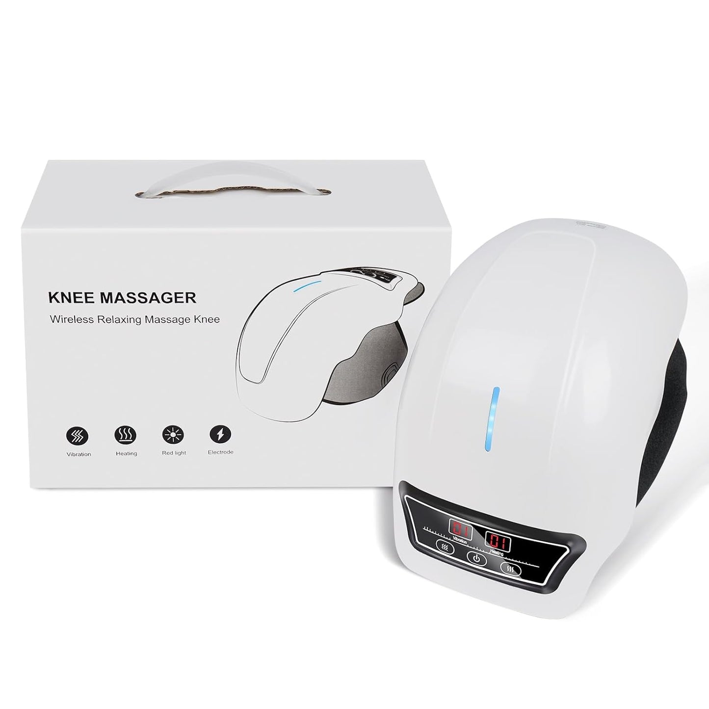 KOMPREFIT HEAT: BEZDRÁTOVÝ MASÁŽNÍ PŘÍSTROJ NA KOLENA